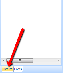 Nextion Editor: Picture auswählen